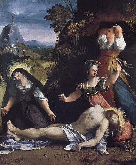 Dosso Dossi Lamentation over the Body of Christ by Dosso Dossi